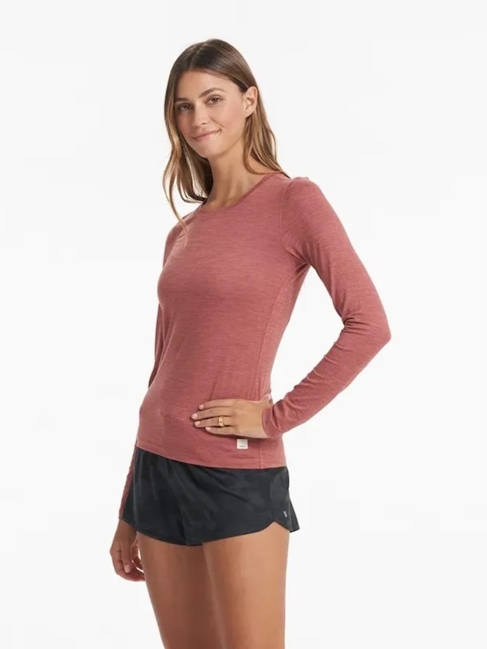 Vuori Long Sleeve Pose Fitted Tee